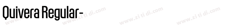 Quivera Regular字体转换 Quivera Regular字体转换